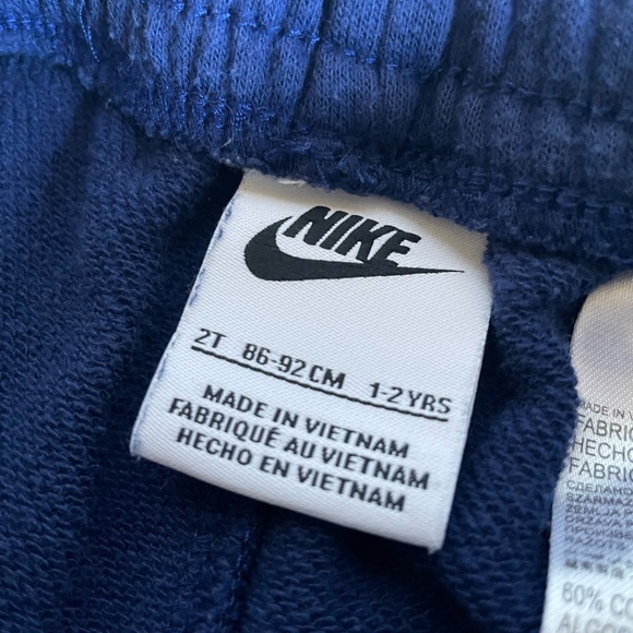 Nike Toddler Dark Blue/Light Blue Shorts - Picture 4 of 4